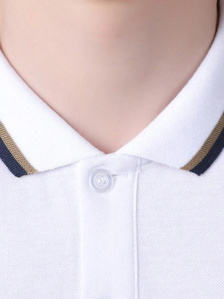 Camisa Polo Masculina Esportiva Respirável Leve Kit 2 Unidades