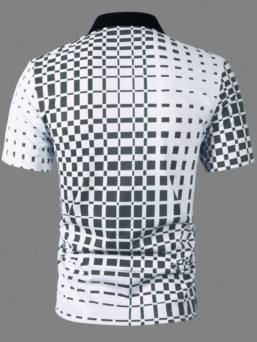 Manfinity Sport Corelite Men's Geometric Print Sports Polo T-Shirt