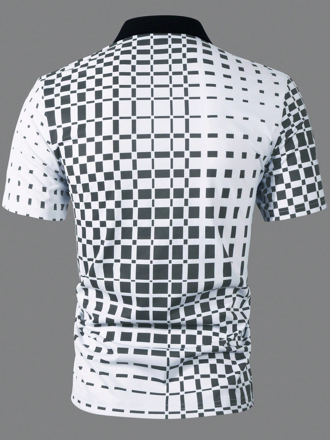 Manfinity Sport Corelite Men's Geometric Print Sports Polo T-Shirt