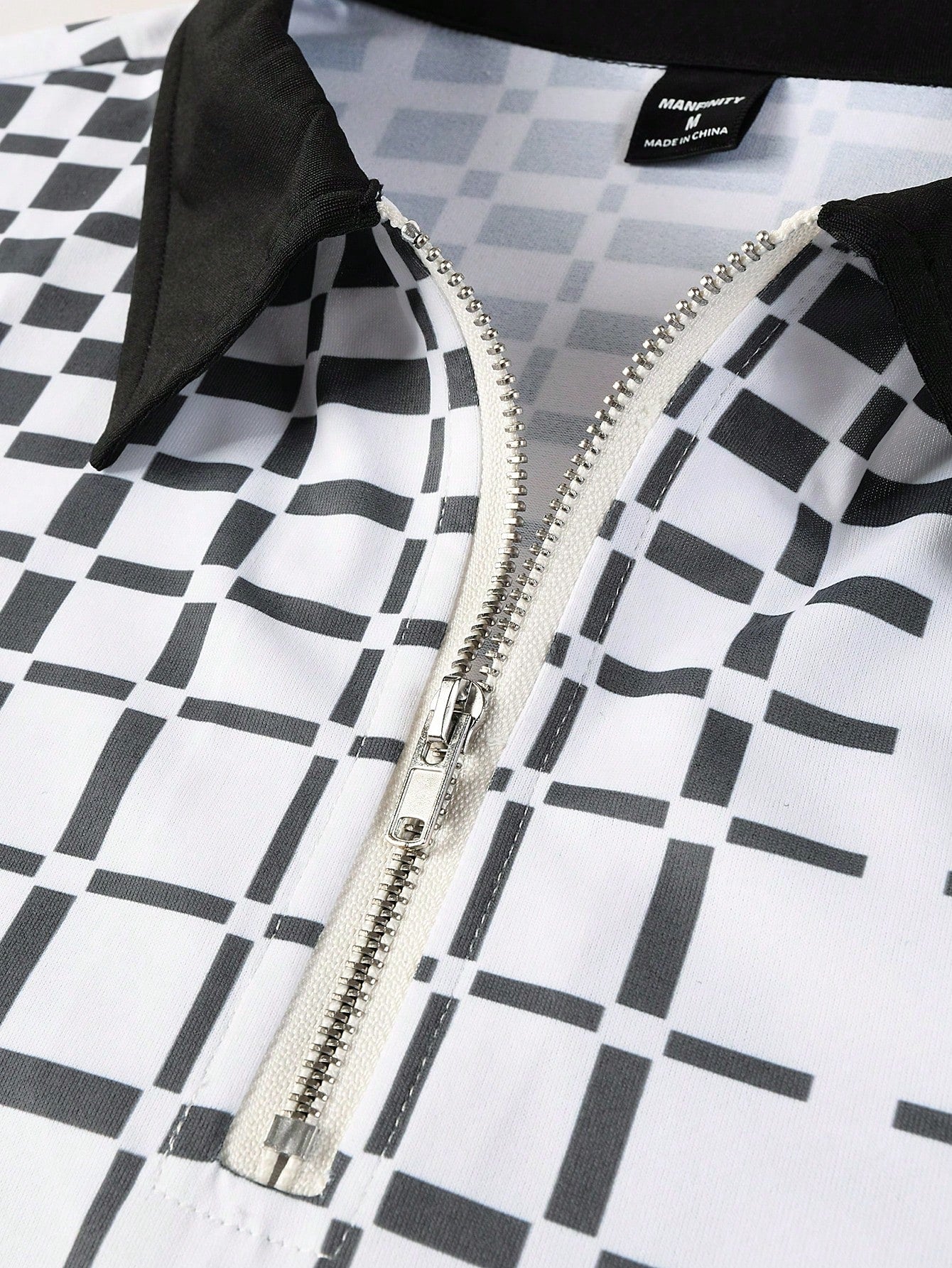 Manfinity Sport Corelite Men's Geometric Print Sports Polo T-Shirt