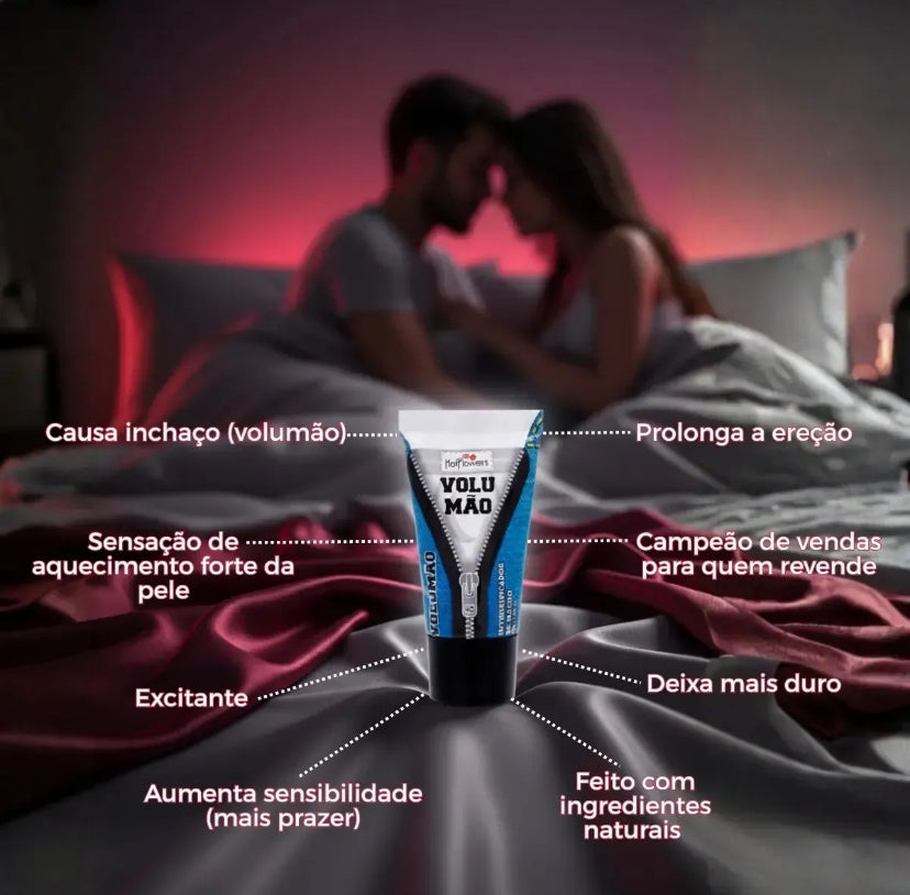 Gel Excitante Masculino Volumão Homem Aquecimento Namorado