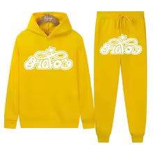 Conjunto de Moletom 2 Peças Y2K Harajuku Hip-hop Casual