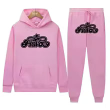 Conjunto de Moletom 2 Peças Y2K Harajuku Hip-hop Casual