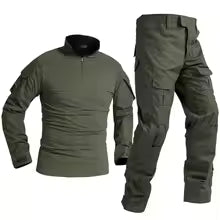 Conjunto Tático Militar Masculino Uniforme Outdoor Treinamento Paintball Resistente