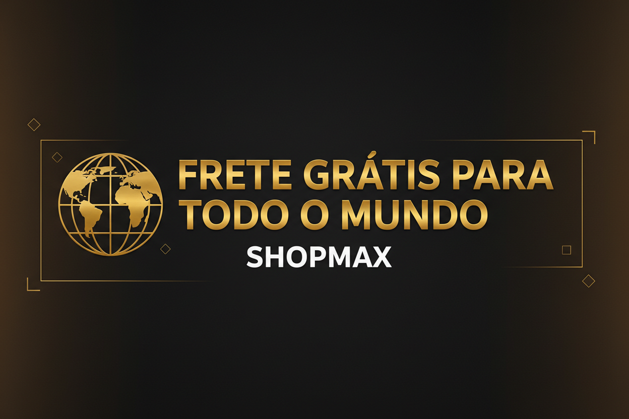 Frete Grátis para Todo o Mundo - SHOPMAX